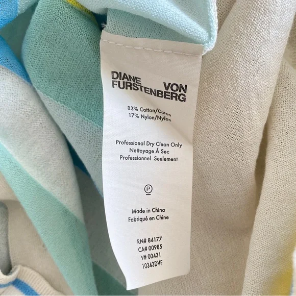 Diane von Furstenberg paneled cardigan - Picture 8 of 9